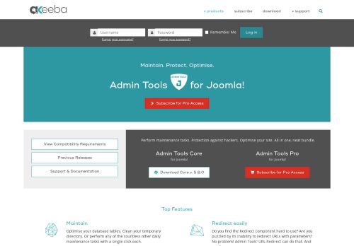 
                            3. Admin Tools for Joomla! - Akeeba Ltd - Akeeba Backup