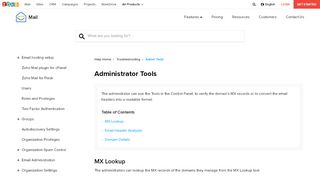 
                            13. Admin Tools | Zoho