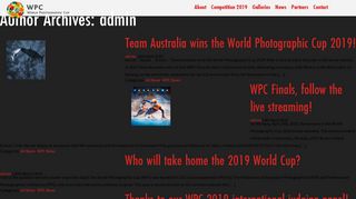 
                            3. admin | World Photographic Cup