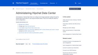 
                            2. Administering Hipchat Data Center - Atlassian Documentation