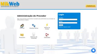 
                            1. Administração do Provedor