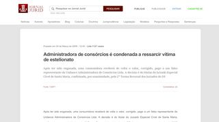 
                            10. Administradora de consórcios é condenada a ressarcir vítima de ...