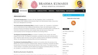 
                            2. Administration - Brahma Kumaris