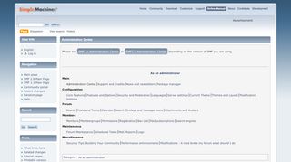 
                            3. Administration Center - SMF Online Manual