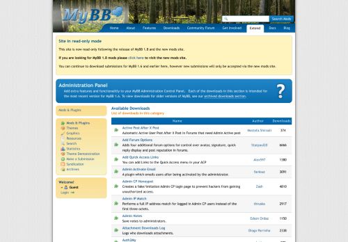 
                            3. Administration Panel - MyBB - Mods