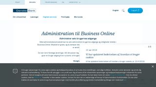 
                            6. Administration til Business Online - Danske Bank