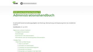 
                            7. Administrationshandbuch | SUSE Linux Enterprise Desktop 15