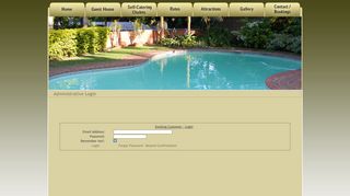 
                            8. Administrative Login | The Cane Cutter Guesthouse - eSolve