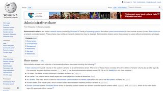 
                            10. Administrative share - Wikipedia