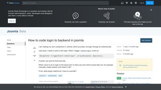 
                            5. administrator - How to code login to backend in joomla - Joomla ...