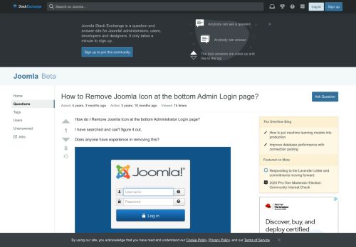 
                            13. administrator - How to Remove Joomla Icon at the bottom Admin ...