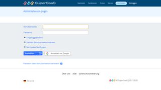 
                            4. Administrator-Login - SuperSaaS