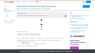 
                            6. Administrator permissions for login system php - Stack ...