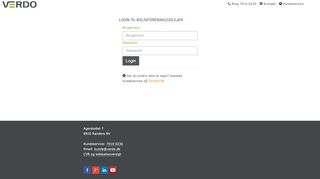 
                            6. administratorer Log ind - Verdo flytteportal
