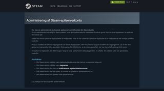 
                            6. Administrering af Steam-spilserverkonto - Steam Community