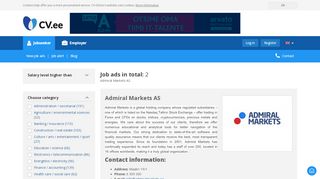 
                            12. Admiral Markets AS - Job ads | CV-Online