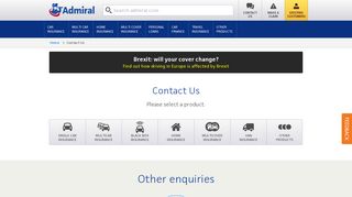 
                            2. Admiral.com – Contact Us about Car, MultiCar, and MultiCover ...