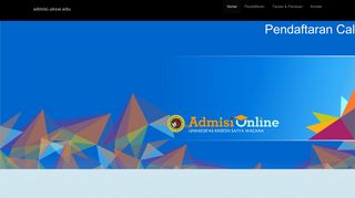 
                            1. Admisi Online UKSW