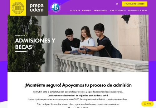 
                            3. Admisiones | Prepa UDEM