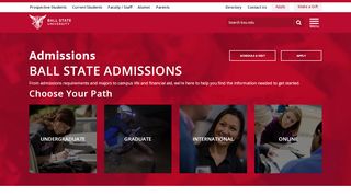 
                            3. Admissions | Ball State University