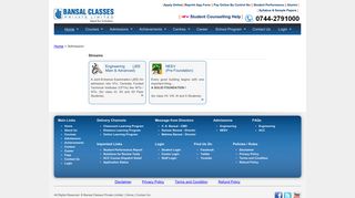 
                            7. Admissions - Bansal Classes