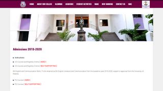 
                            8. Admissions - Ethiraj College