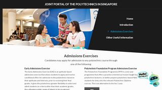 
                            2. Admissions Exercises - Polytechnic