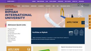 
                            5. Admissions - Lahore Campus - Riphah International ...