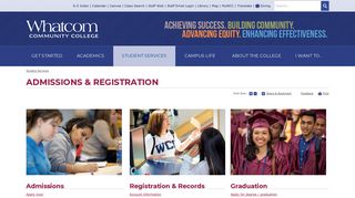 
                            12. Admissions & Registration | Whatcom Community College