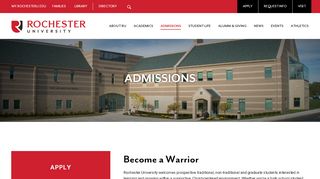 
                            6. Admissions – Rochester College | Rochester Hills, MI