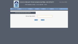 
                            5. Admit card UG(1+1+1) - cbpbu.net