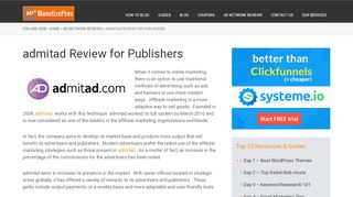 
                            12. admitad Review for Publishers - MonetizePros