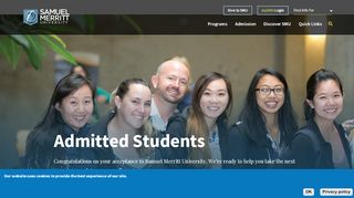 
                            9. Admitted Student Portal | Samuel Merritt University