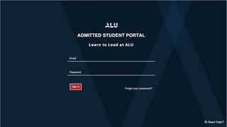 
                            1. Admitted Student Portal