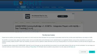 
                            6. [ADMN/WEB] CommunityBridge v1.10 BETA - Integrates Players with ...