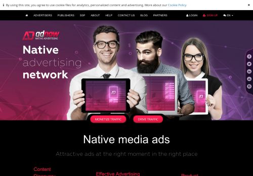 
                            6. AdNow - native advertising network - native advertising
