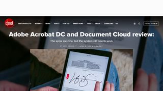 
                            12. Adobe Acrobat DC and Document Cloud review: The apps are nice ...