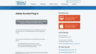 
                            13. Adobe Acrobat Plug-Ins Electronic Signature Software | Topaz ...