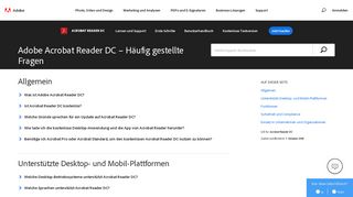 
                            3. Adobe Acrobat Reader DC – Häufig gestellte Fragen