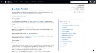 
                            12. Adobe Acrobat - Wiki - innsida.ntnu.no