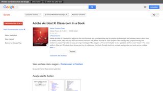 
                            10. Adobe Acrobat XI Classroom in a Book