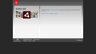 
                            1. Adobe - Adobe AIR