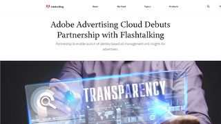 
                            12. Adobe Advertising Cloud Debuts Partnership with Flashtalking ...