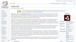 
                            5. Adobe AIR - Wikipedia