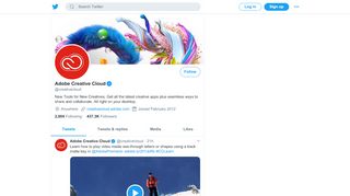 
                            8. Adobe Creative Cloud (@creativecloud) | Twitter