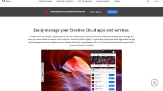 
                            6. Adobe Creative Cloud desktop application