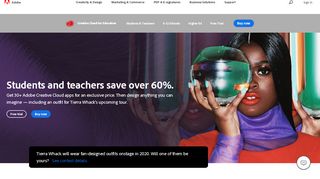 
                            3. Adobe Creative Cloud for students and teachers | Adobe Creative Cloud