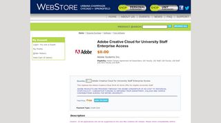 
                            6. Adobe Creative Cloud for University Staff Enterprise Access ...