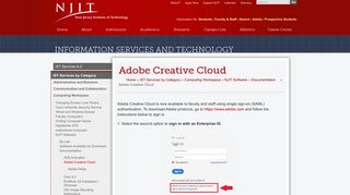 
                            12. Adobe Creative Cloud | Information Services and Technology