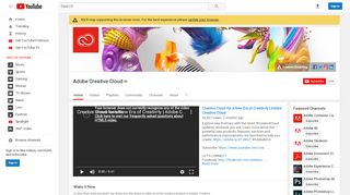 
                            6. Adobe Creative Cloud - YouTube